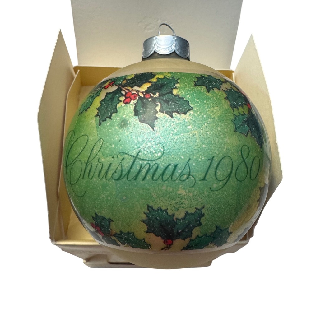 Vintage Hallmark Ornament 1980 Mother and Dad Christmas Tree‎ Trimmer Collection